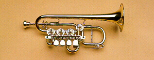 rotary piccolo trumpet